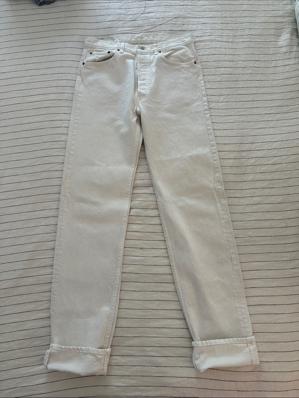 Vintage White 501 Levi’s 34x38 Classic